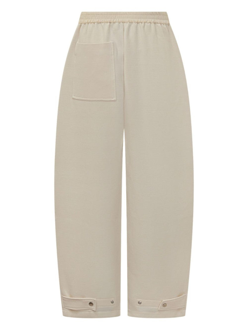 White Wool Trousers 2