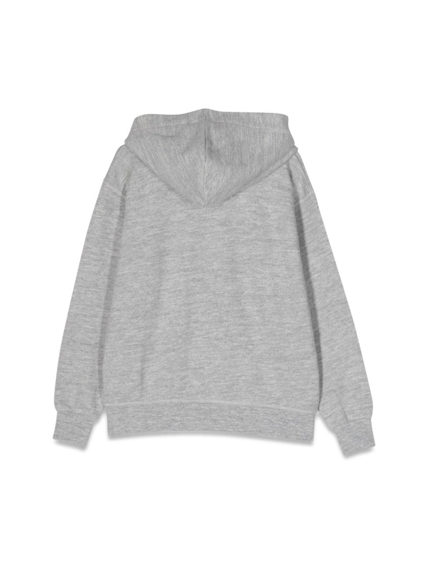 Kids Grey Logo Hoodie 2