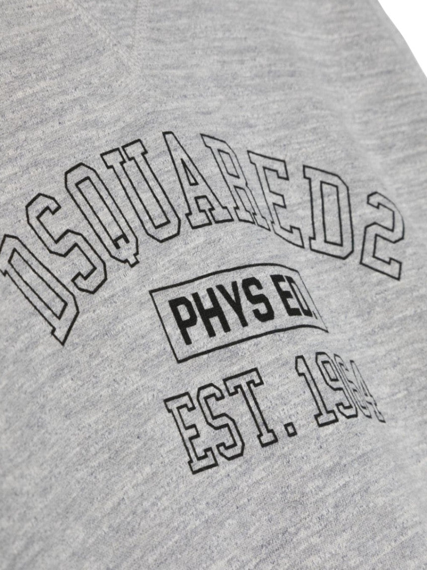 Kids Grey Logo Hoodie 3