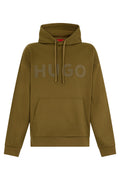 Khaki Logo Regular Hoodie 1