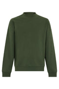 Green Crew Neck Sweatshirt 1