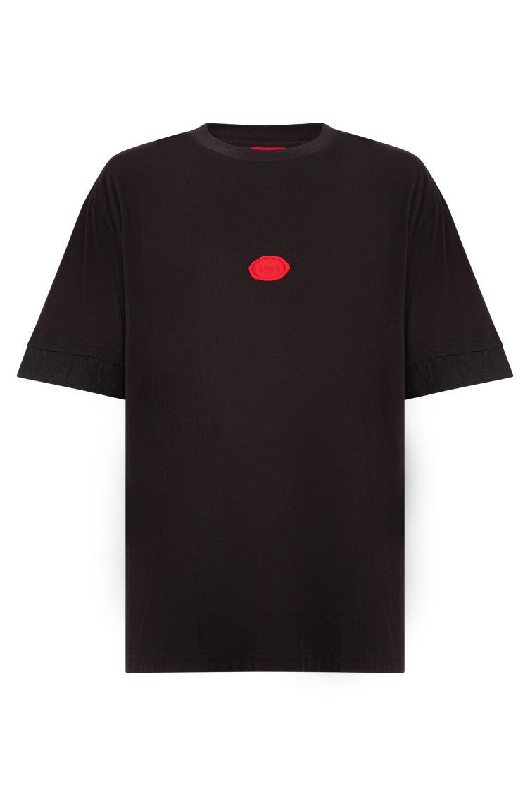 Black Crew Neck T-Shirt 1