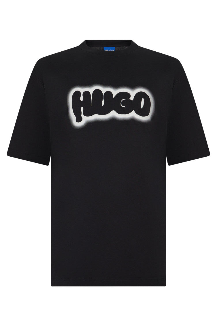Black Graphic Logo T-Shirt 1