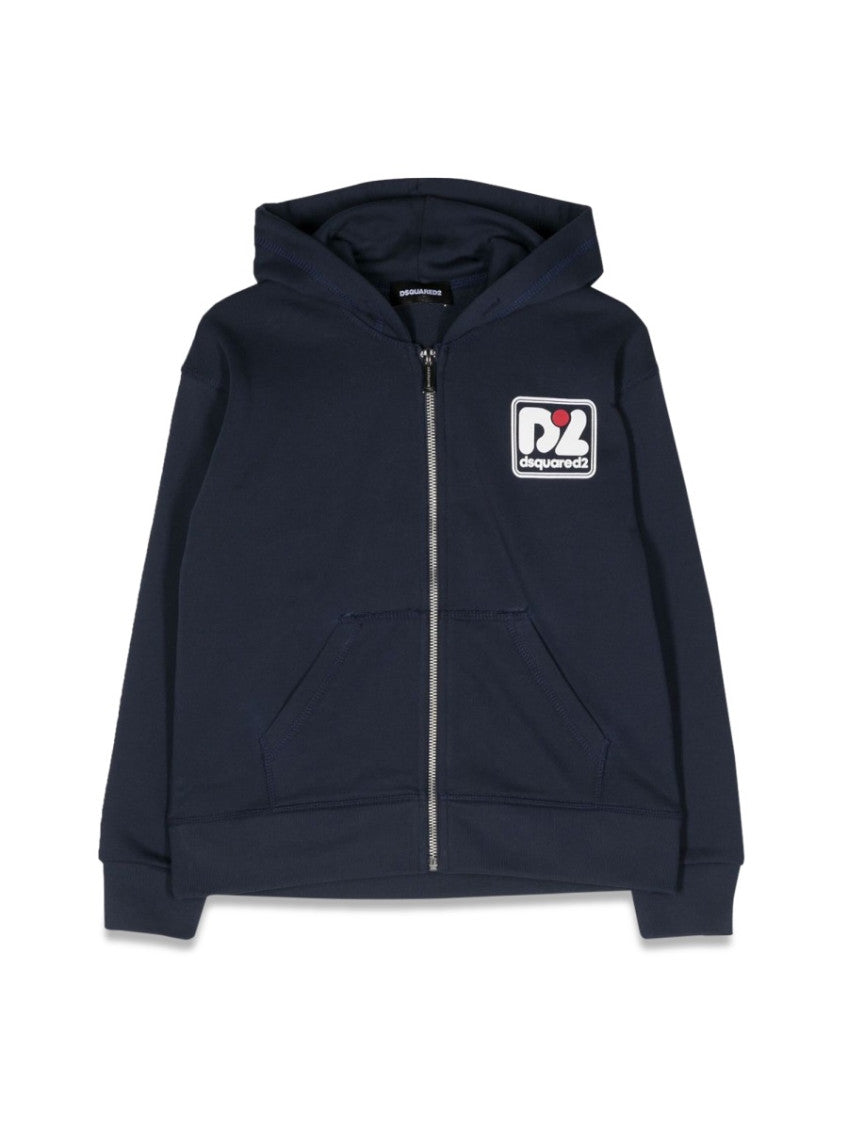 Kids Blue Logo Jacket 1