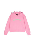 Girls Pink Logo Hoodie 1