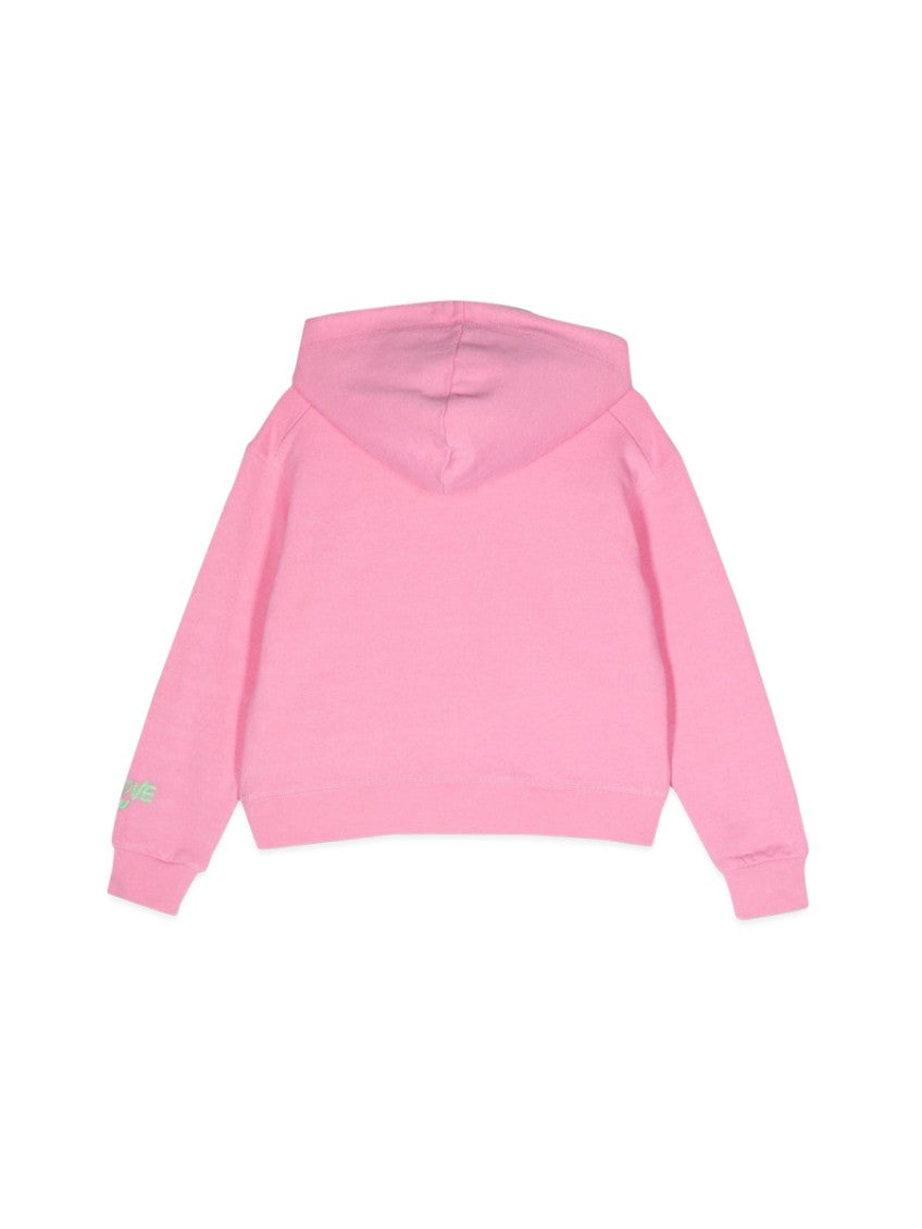 Girls Pink Logo Hoodie 2