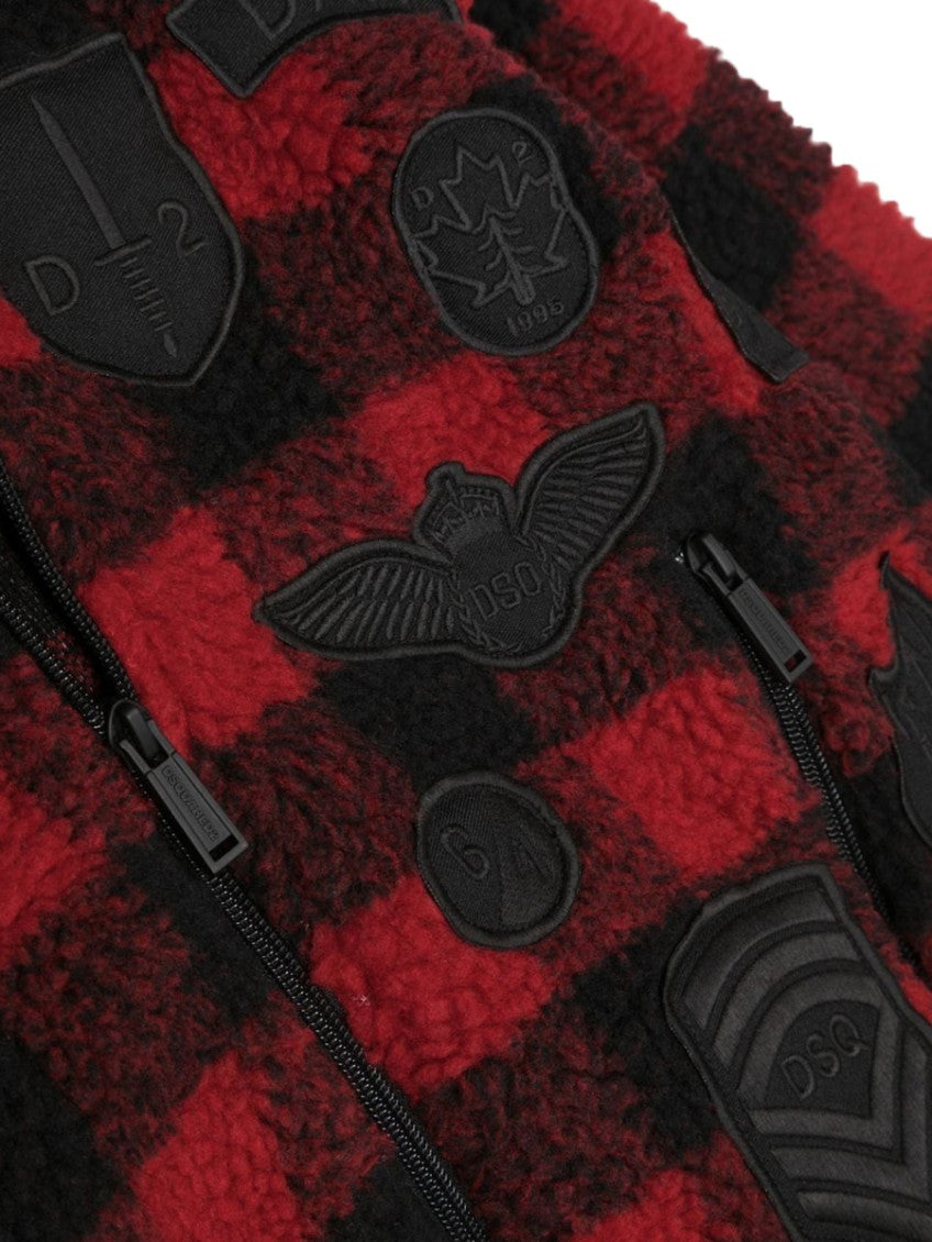 Kids Multi Color Plaid Hoodie 3