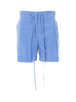 Blue Solid Shorts 1