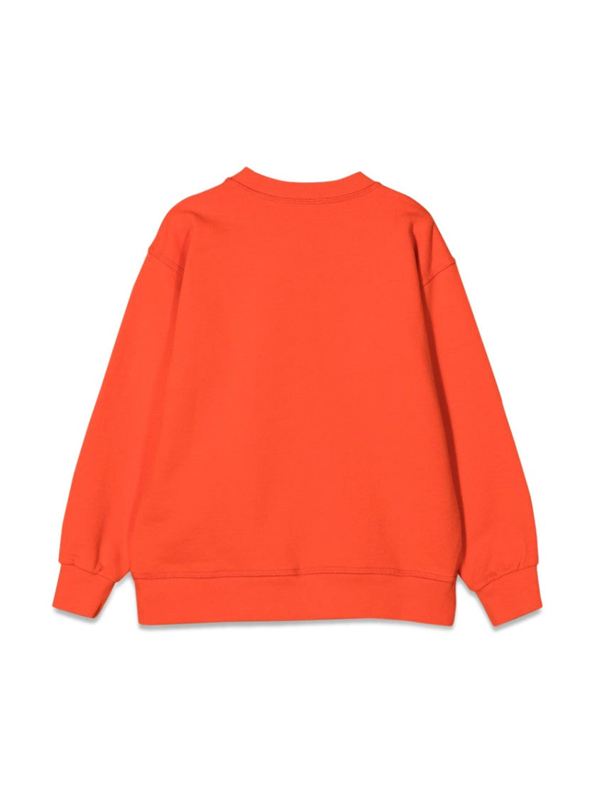 Kids Orange Logo Sweatshirt 2