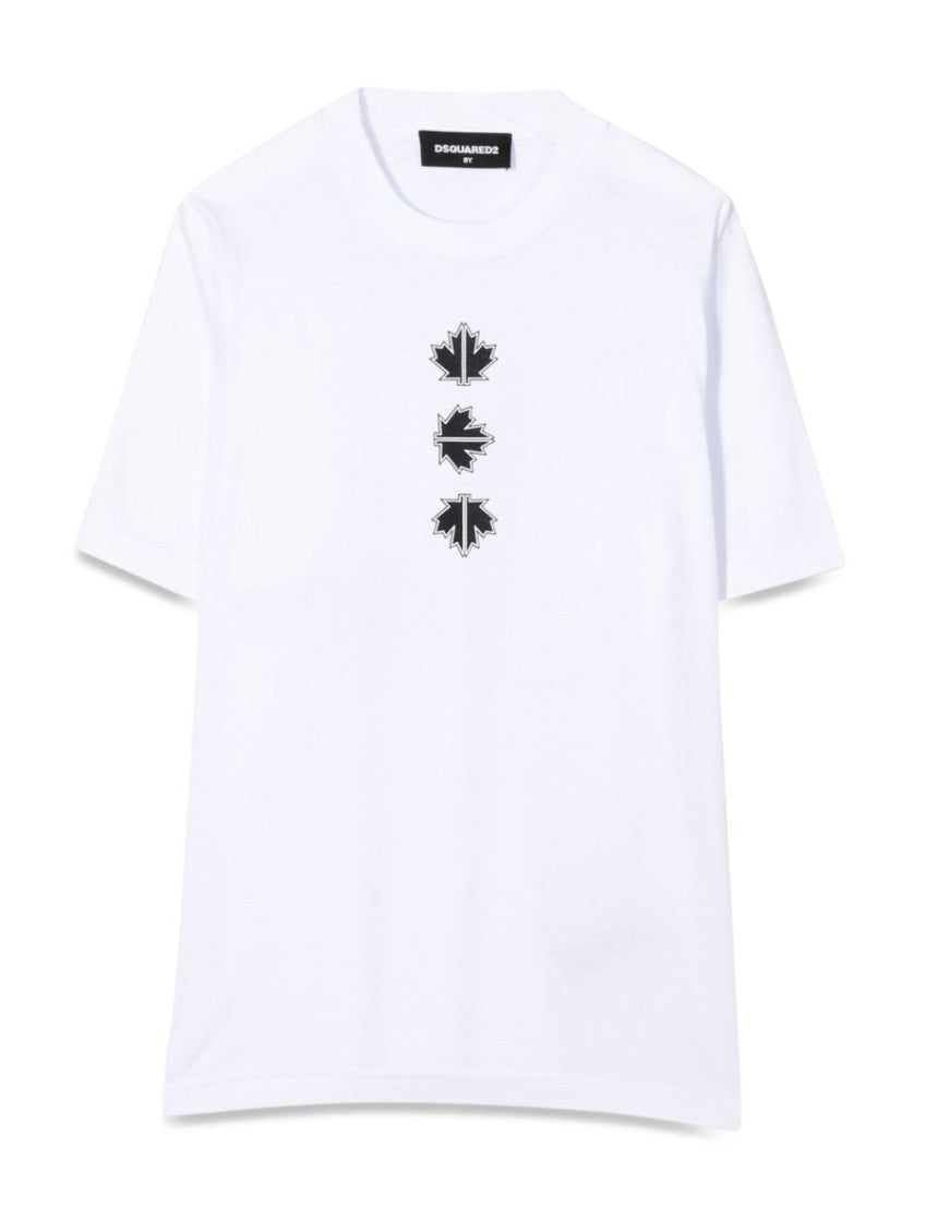 Kids White Graphic T-Shirt 1