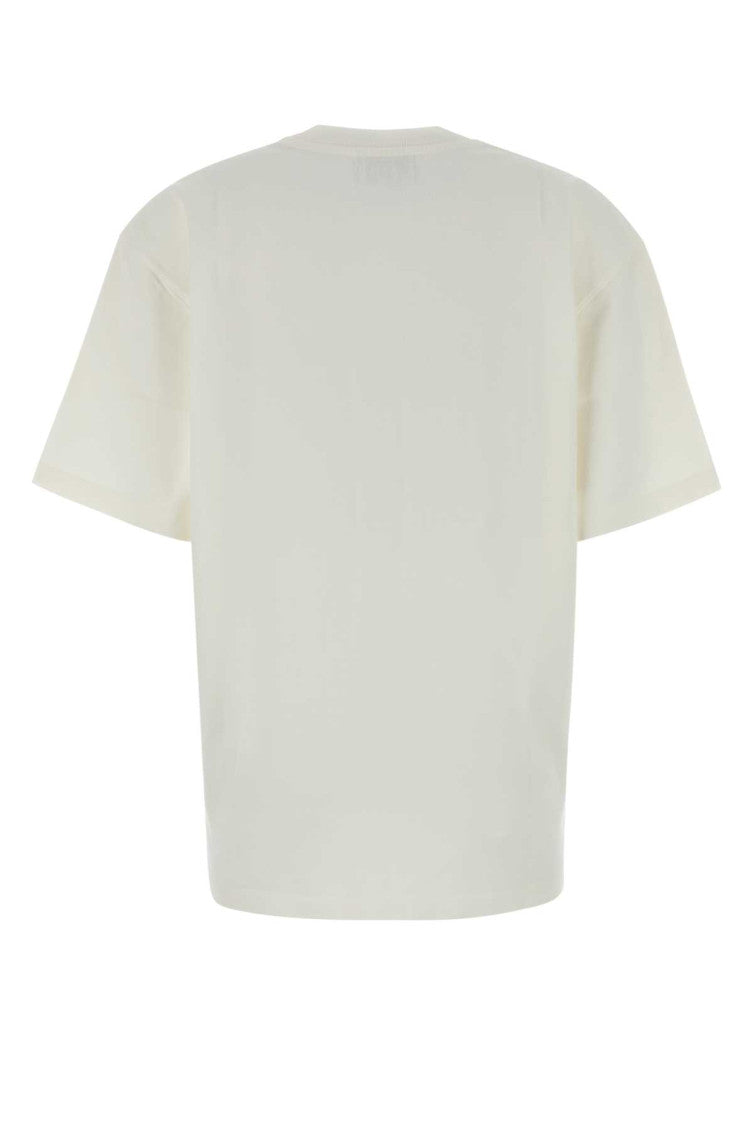 Off White Round Neck T-Shirt 2