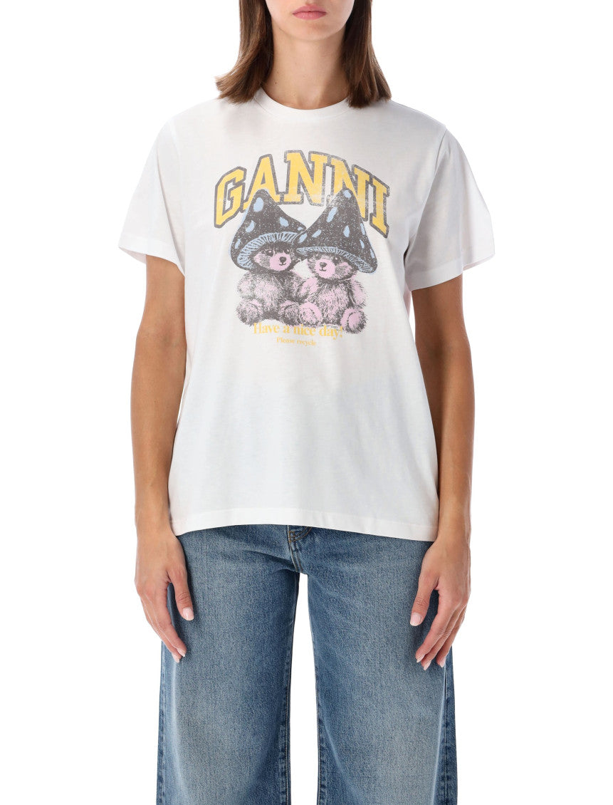 White Crew Neck T-Shirt 1