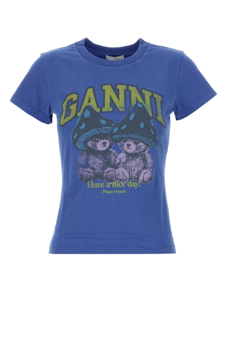 Navy Blue Round Neck T-Shirt 1