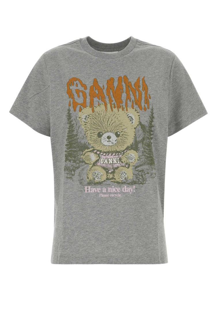 Grey Crew Neck T-Shirt 1