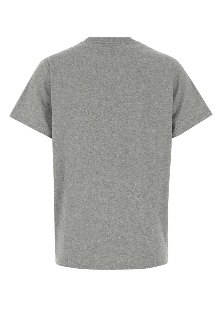 Grey Crew Neck T-Shirt 2