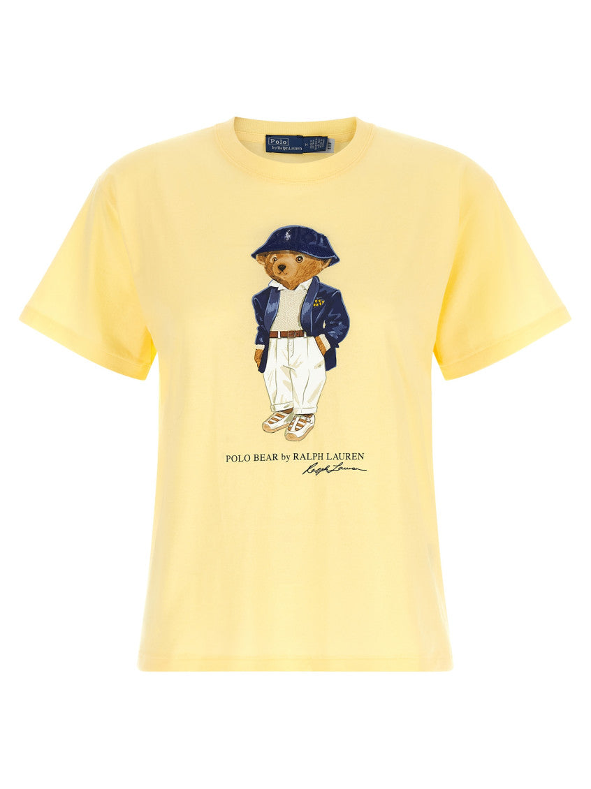Yellow Crew Neck T-Shirt 1