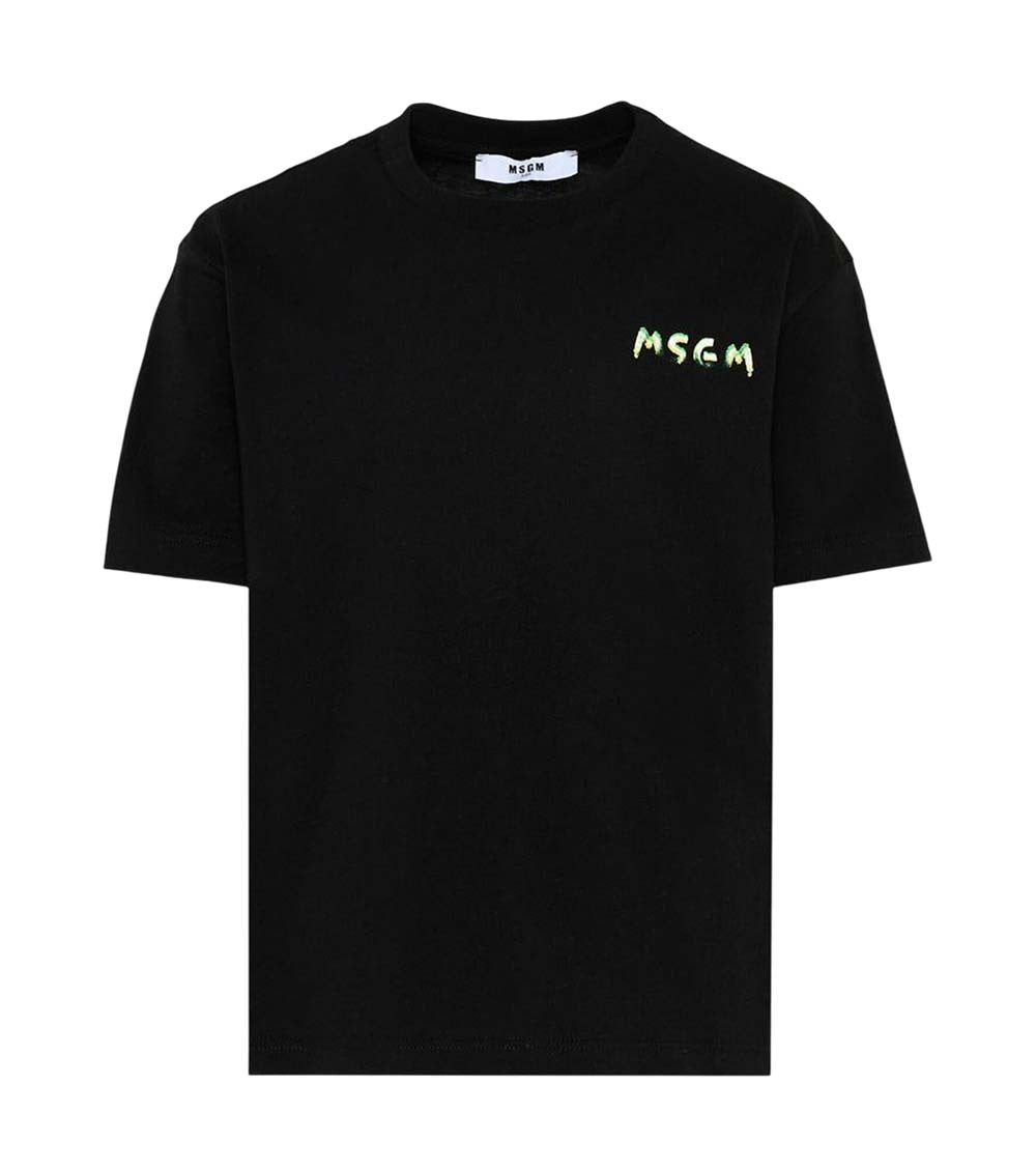 Boys Black Logo T-Shirt 1