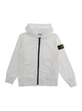 Kids White Cotton Hoodie 1