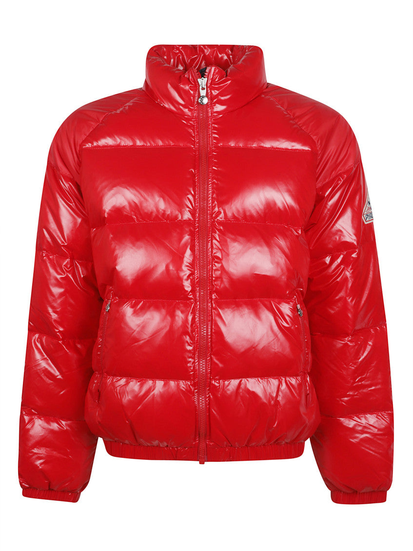 Red Quilted Jacket 1