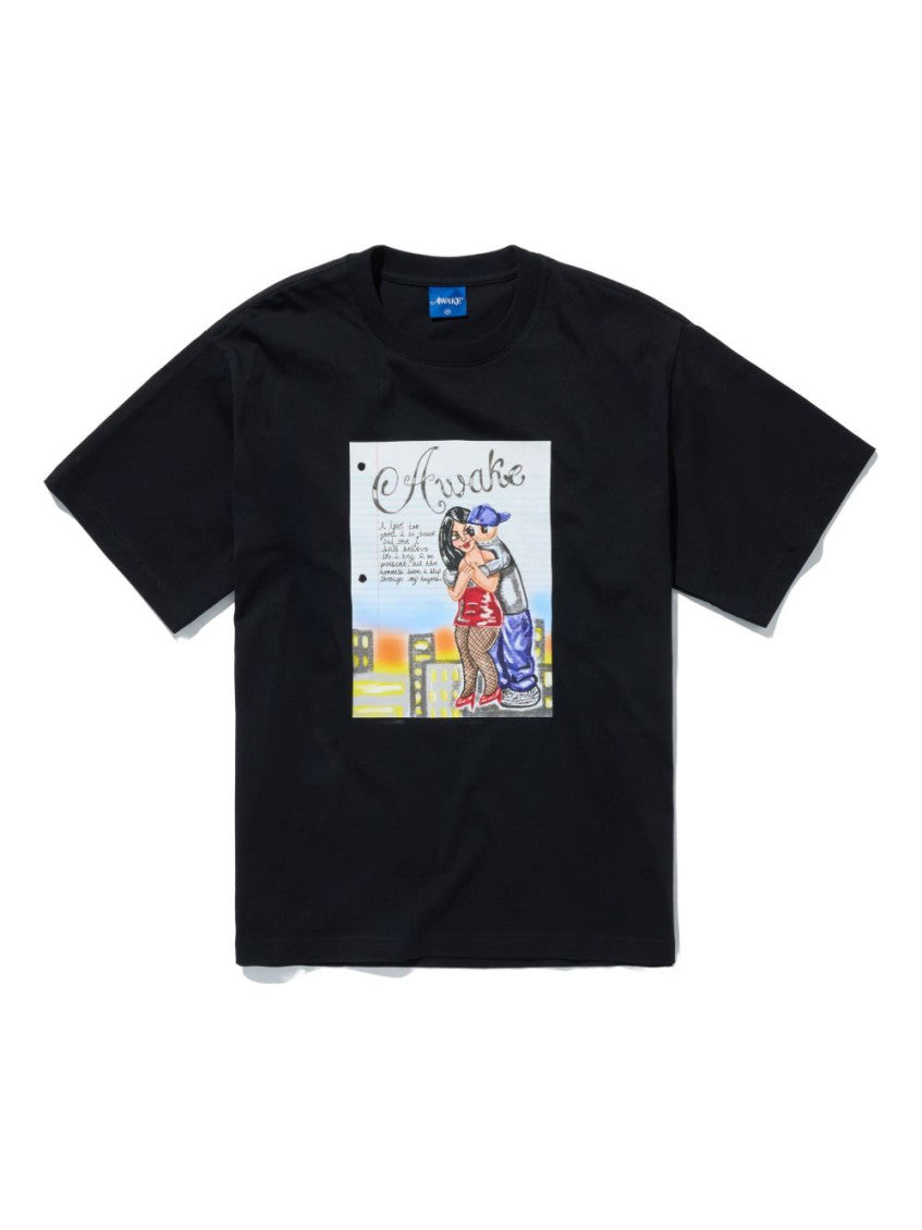 Black Printed T-shirt 4