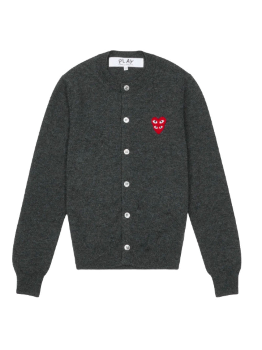 Grey Wool Cardigan 1