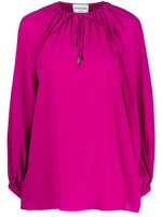 Fuchsia Anita Blouse Top 1