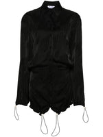 Black Logo Mini Dress 1