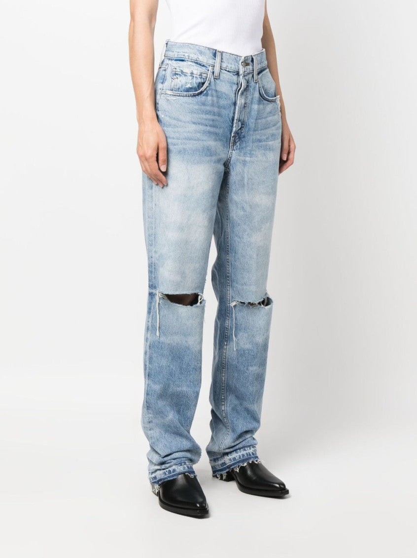 Blue Relaxed Fit Denim Jeans 3