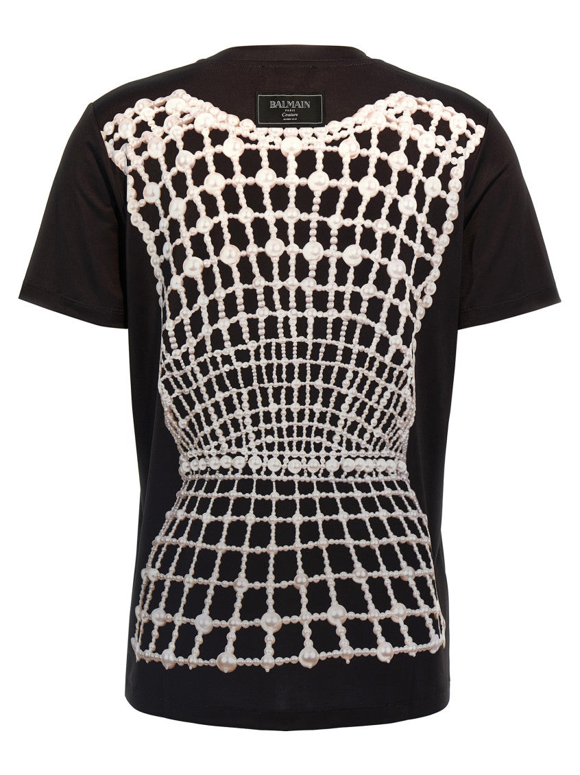 Black Trompe L'oeil T-shirt 2