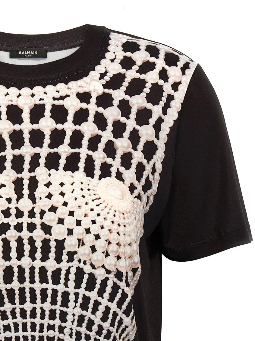 Black Trompe L'oeil T-shirt 3