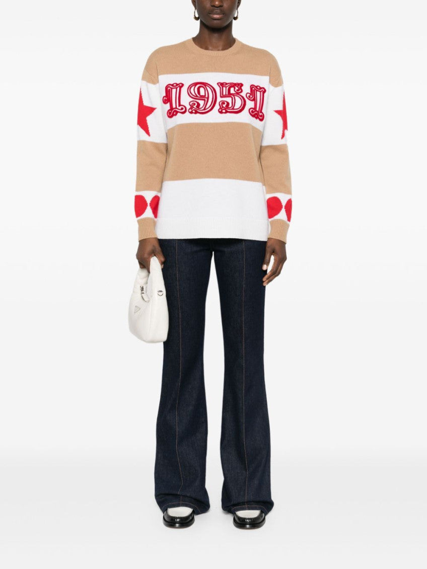 Multicolor Dirce 1951-motif Striped Jumper 2