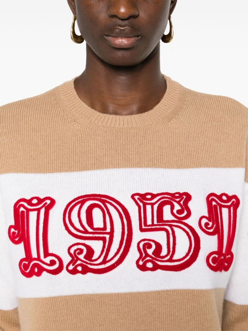 Multicolor Dirce 1951-motif Striped Jumper 4