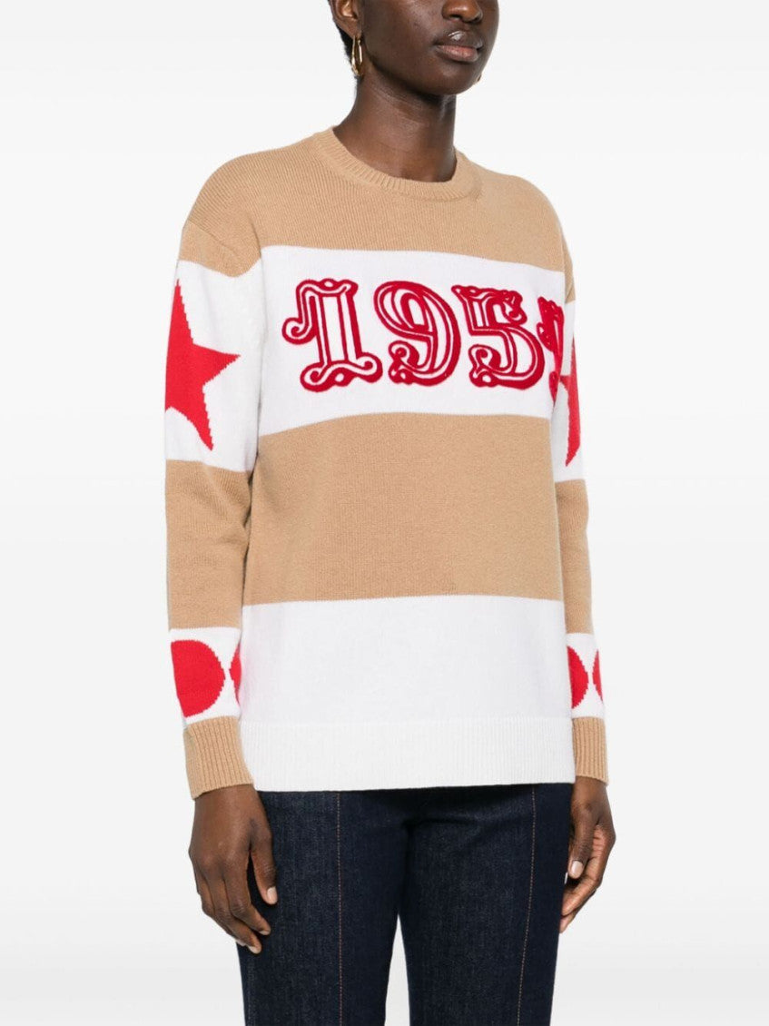 Multicolor Dirce 1951-motif Striped Jumper 5