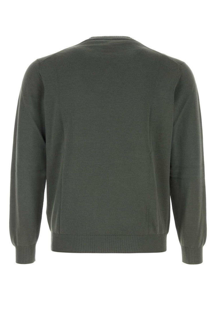Green Crewneck Sweater 2