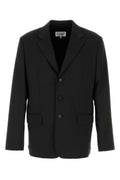Black Single Breasted Blazer 1