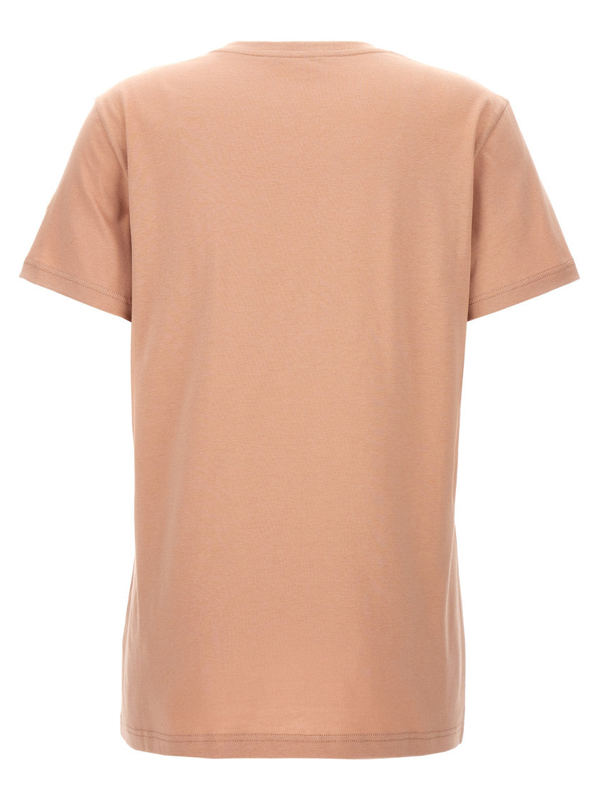 Pink Logo Patch T-shirt 2
