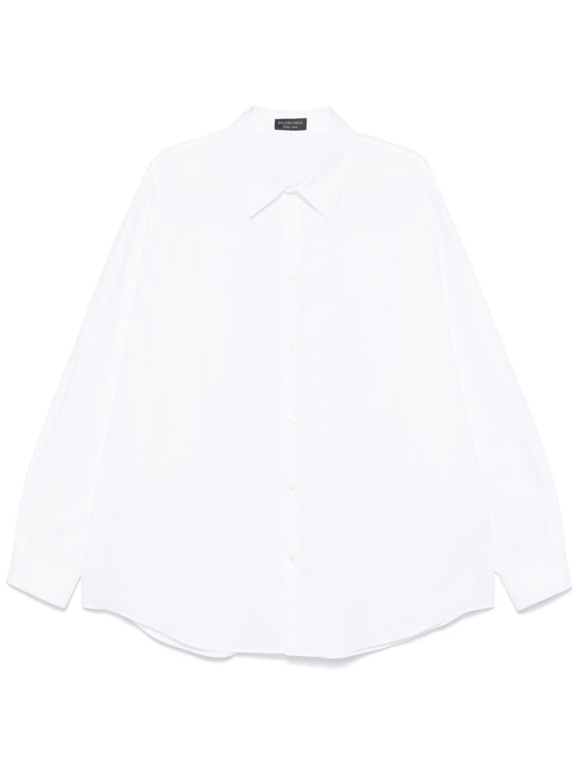 White Relaxed fit shirt 1