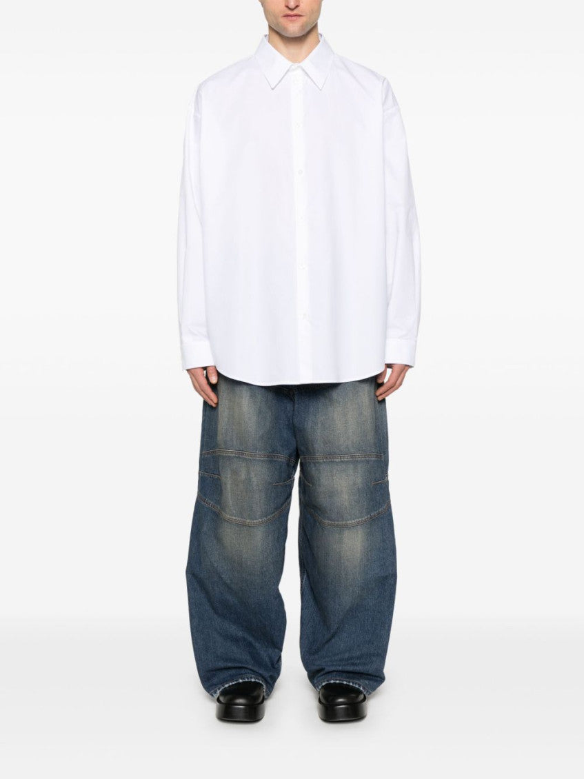 White Relaxed fit shirt 3