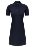 Blue Pique Polo Dress 1