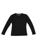 Black long sleeve jersey t-shirt 1