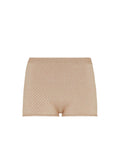 Beige FF wool shorts 1