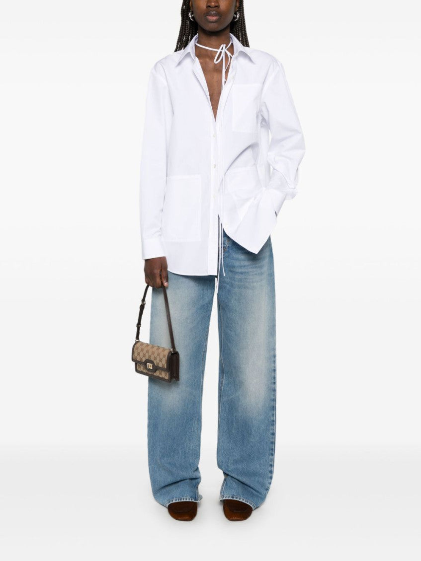 Sky Blue Boyfriend denim cotton jeans 2