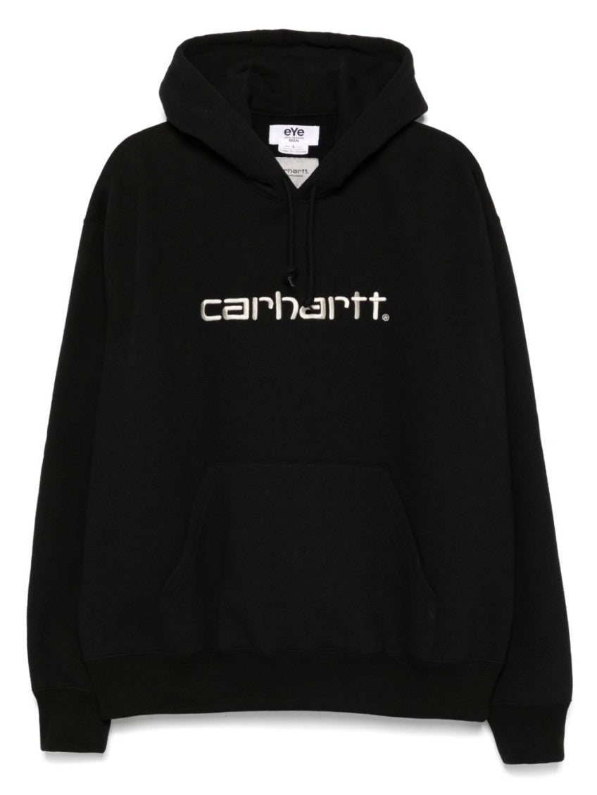 Black Cotton Hoodie 1