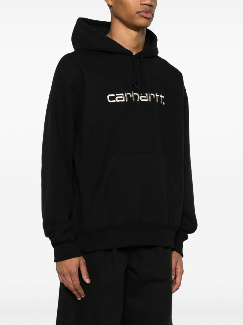 Black Cotton Hoodie 3