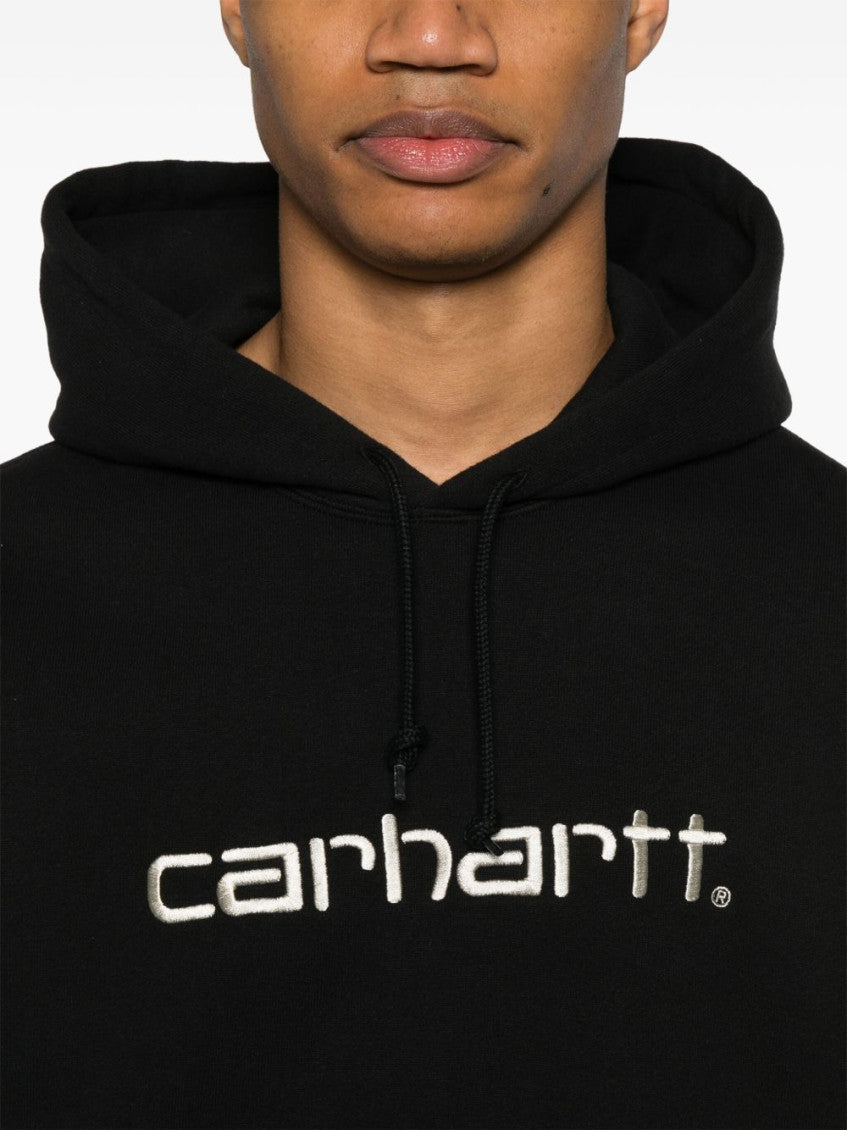 Black Cotton Hoodie 4