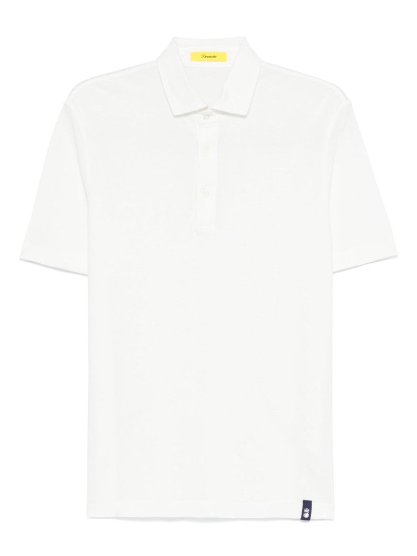 White Cotton polo shirt 1