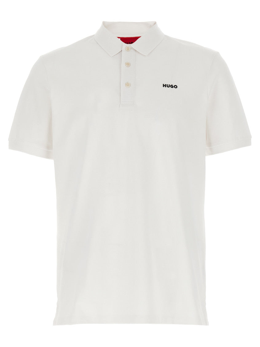 White Cotton Polo Shirt 1