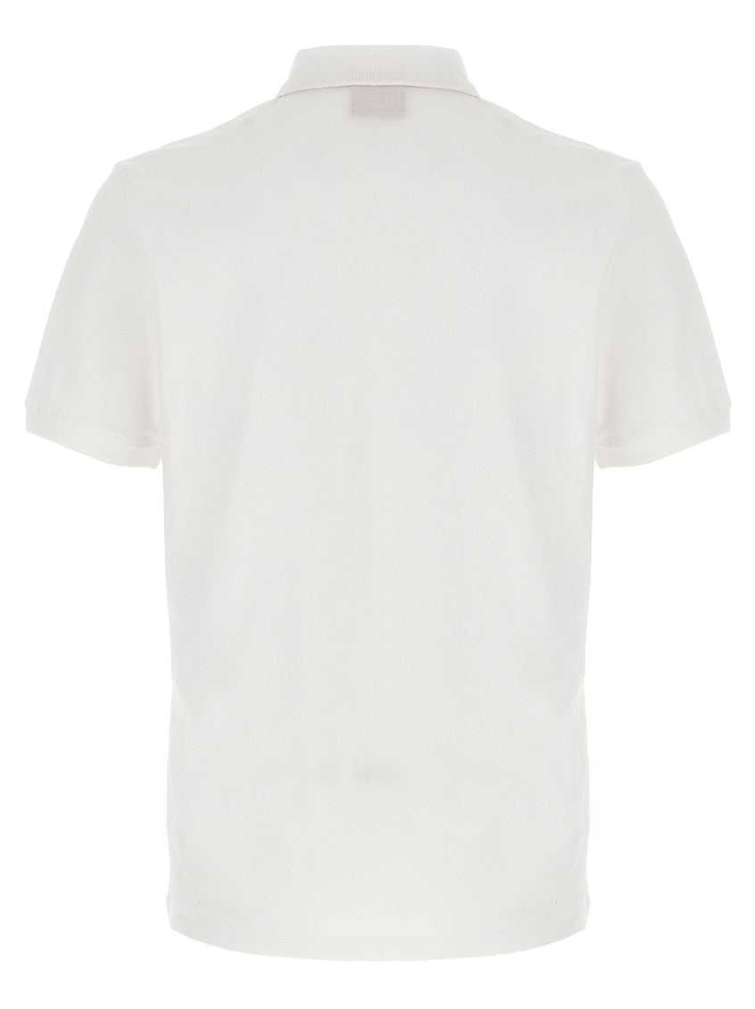 White Cotton Polo Shirt 2