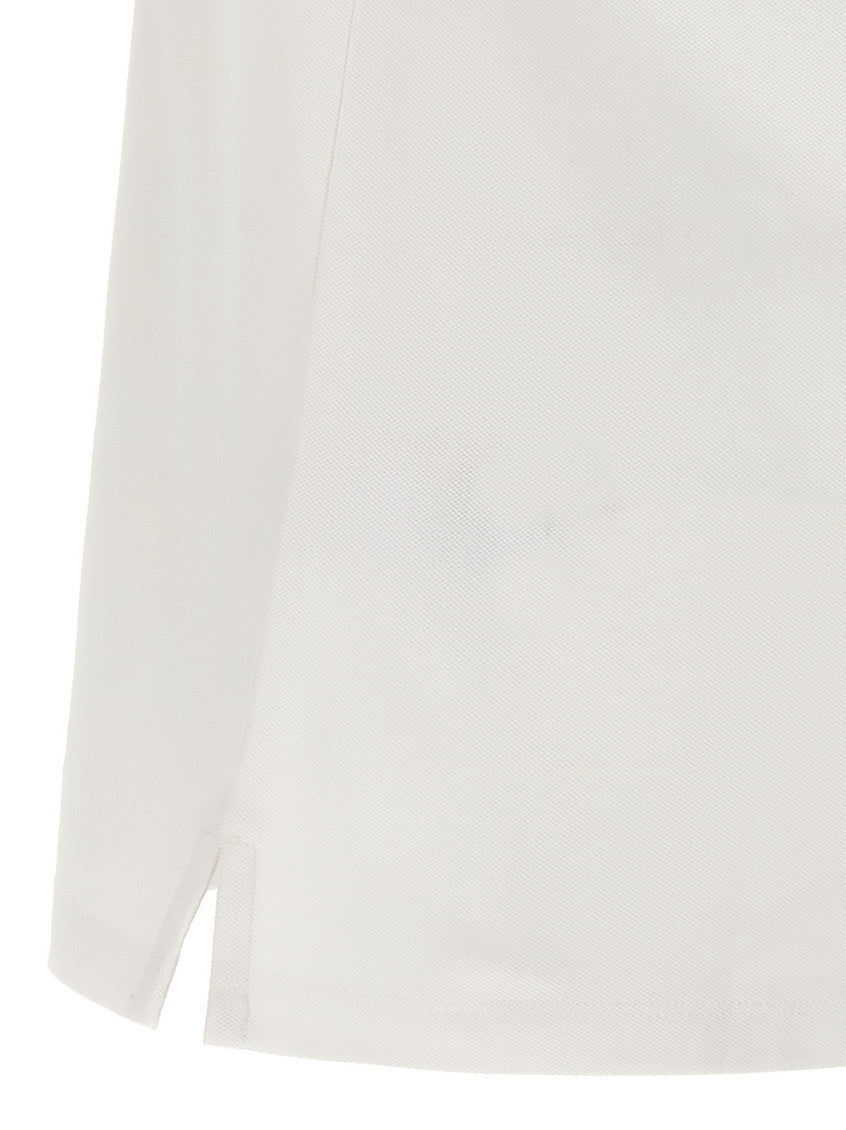 White Cotton Polo Shirt 4