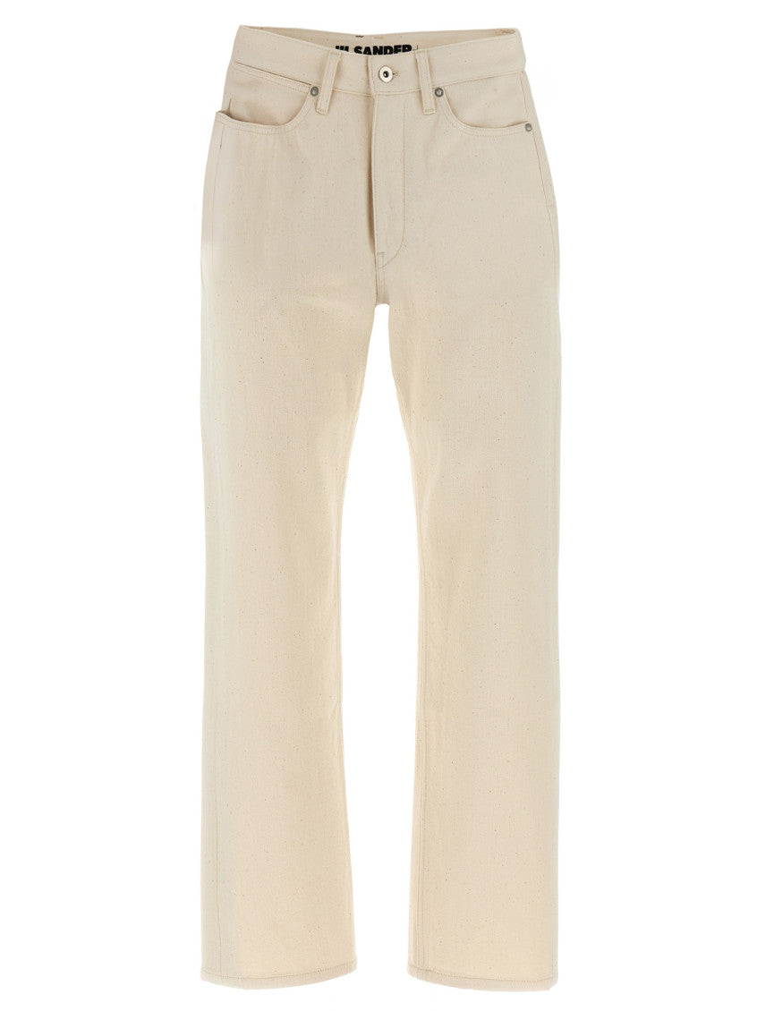 Beige Japanese denim jeans 1